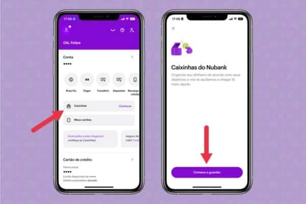 Caixinha do Nubank